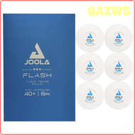 QAZWS ต้นฉบับ Joola 3ดาว40 + วัสดุใหม่โพลีลูกปิงปองปิงปองลูกบอลพลาสติก ITTF อนุมัติ MKLPO