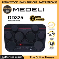 Medeli DD325 8 Pads Portable Compact Electric Drum Kit Package