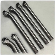 UD glossy Carbon Fiber MTB No Road Bike Seatpost Bicycle Seat post 31.6/27.2/30.8mm 400mm Offset:5mm