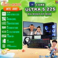 COMSET + MONITOR/ BONMECOM2 ครบเซ็ตพร้อมจอ/ CPU CORE ULTRA 5 225/ RX 9060 XT 8GB