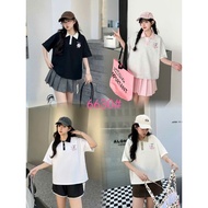 BIGSIZE QCCC logo polo shirt - 6630