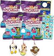 Roblox Adopt Me! Blind Bags Party Favors 4 Pack Set - Adopt Me Mystery Mini Figure Pets Bundle with 