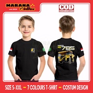 PT PAMAPERSADA Kids T-Shirt HD 785 DBKomatsu Distro T-Shirt