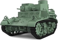 Army Tank Unpainted 1/56 28mm Military Model Kit US M2A2 Light Tank