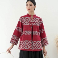 BLAZER TENUN BLAZER BATIK TENUN WANITA