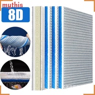 MYTHIS 1Pcs Aquarium Filter Sponge, 8-Layers High-Density Biochemical Filter,  8D Cotton Sponge Aqua