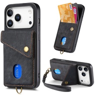For iPhone 17 Pro Max 17 Pro 17 Air i17 17Pro iPhone17Pro iPhone17ProMax 2025 Luxury With Lanyard Le