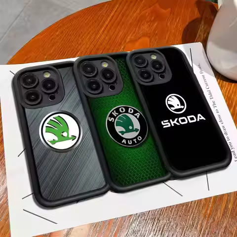 Super Car Design-Skodas Phone Case For IPhone 17 16 15 14 13 12 11 Pro Max Plus Mini Luck Cover