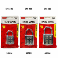 Digital Padlock / Combination Padlock / Number Lock EM-335-337