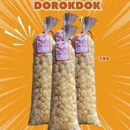 KRUPUK KULIT SAPI ASLI VARIAN 1kg isi 4 Ball Cemilan Makanan Pedas Food Snack Kerupuk Bayi Rambak - 