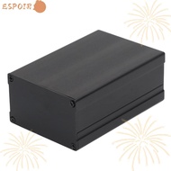 ESPO Aluminium Electric Box, 46*76*110mm Black Electric Box, Water Proof Split Type Striped /Glossy 