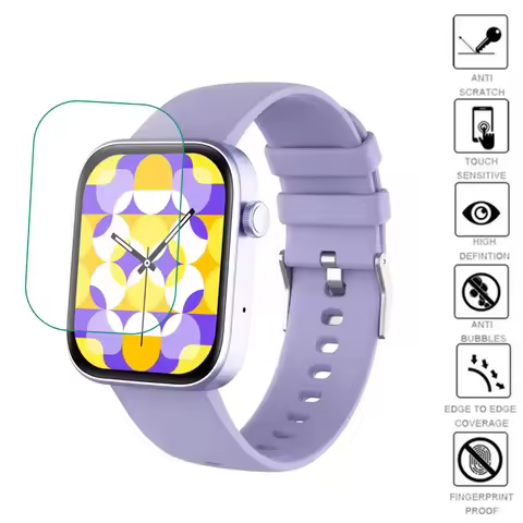 5pcs TPU Soft Smartwatch Clear Protective Film Cover Guard For Colmi P71 Display Screen Protector Sm