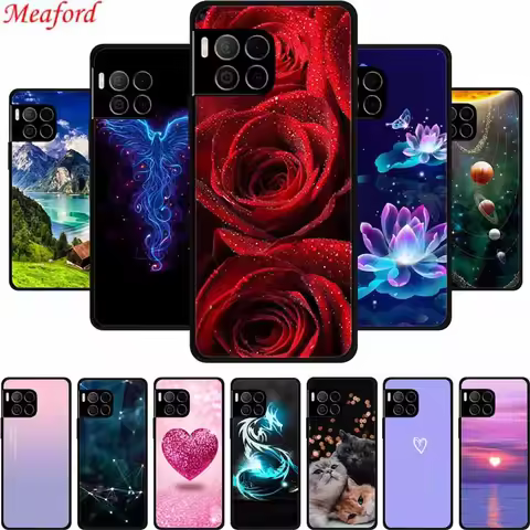 For T-Mobile REVVL 7 Pro 5G Case Shockproof Black Silicone Soft Phone Case For T-Mobile T Phone 2 Pr