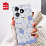 Latest Infinix Hot 40i Soft Case - MISKONI - Rabbit Motif - YG08 - Procamera Silicone TPU Cover
