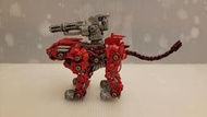 ZOIDS ZW45烈焰長牙獅 +ZW46加特林武器配件***炎之傳說***