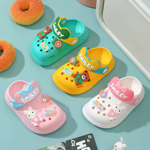 Slippers Baby Shoe Sandals for Girl Boy Mules Baby Girl Shoe Cartoon Sandal Infantil for Boy Kid Gar