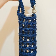 手提竹節包~出門自擕水瓶 寶特瓶的實用手提袋 沒手可提也可側背