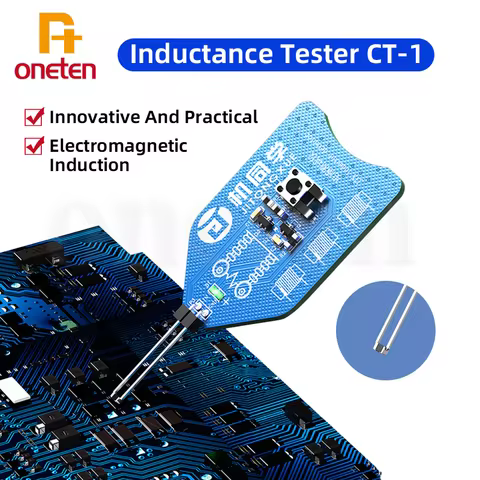 JTX CT-1 Motherboard Coil Tester Inductor Detector Tool for PC Repair Electromagnetic Induction Quic