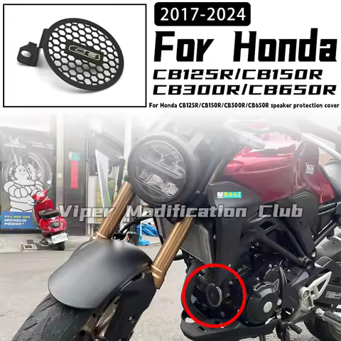 For Honda CB125R CB150R CB300R CB650R modified speaker protection cover 2017 2018 2019 2020 2021 202