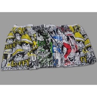 GET 5 PCS LUFFY MOTIF COLOR PANTS MADE IN LOTTO MATERIAL
