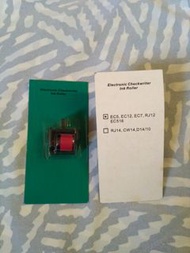 支票機  墨轆  紅色  黑色