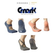 Gmark Non-Slip Yoga Socks Closed-Toe 35-39