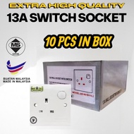 (READY STOCK) [ SIRIM] 13A  SWITCH SOCKET OUTLET / 13AMP 3 PIN SINGLE SWITCH SOCKET / WALL SOCKET SW
