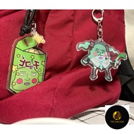 Mob Psycho Anime Keychain Women Ekubo Miku Acrylic Key Chain Funny Man Keyring Bag Pendant
