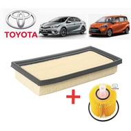 ALTIS SIENTA OIL FILTER & AIR FILTER OEM