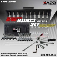PROMO KUNCI SHOCK tekiro 46pc garansi resmi fullset socket set sok
