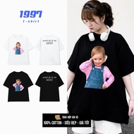 Adlv 100% cotton Soft cotton Men'S T-Shirt For Baby Phone Calls bigsize ADLV002 T-Shirt