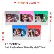 (LP Vinyl) LE SSERAFIM [Made My Night] 2nd Single Album (23rd Oct.2026)