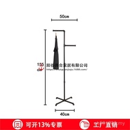 DIY Industrial Style Clothes Floor-standing Bold Water Pipe Displayable Rack Bedroom Hanger Clothing