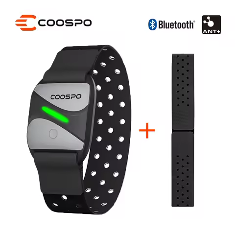 COOSPO HW807 HRV Heart Rate Monitor Armband Optical Outdoor Fitness Sensor Bluetooth 5.0 ANT+ IP67 R