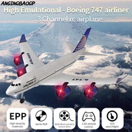 ANGINGBAOGP Plane Toy Hand Throwing for Boeing 747 High Speed RC Glider