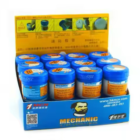MECHANIC 35g/60g 183℃ XG50 Solder Paste Flux Soldering Welding Tin Paste for Mobile Phone IC CPU BGA