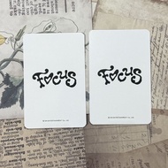 Korea Daigou hearts2hearts ian Photocard Zheng Yian dingo7 k4 Live Lucky Card