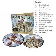 แผ่นเสียง Iron Maiden Somewhere Back In Time The Best Of 1980-1989 ใหม่ ซีล Iron Maiden Vinyl LP