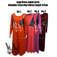 Promotion Rm6 Muslimah Long Dress Jubah Lycra