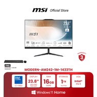MSI ALL-IN-ONE MODERN AM242 1M-1433TH | 23.8"FHD | LED Back-light | Intel Iris Xe Graphics | 16GB (8