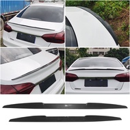 Universal spoiler Sedan Hatchback SUV carbon rubber spoiler PU carbon brazing DIY refit spoiler by a