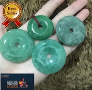 TERLARIS Liontin Batu Giok original batu giok burma original tiongkok giok kesehatan FIANY STORE