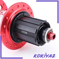 [Kokiya2] Bicycle 12mm to 9mm Thru Axle Hub Quick Release Adapter Converter 148mm Red