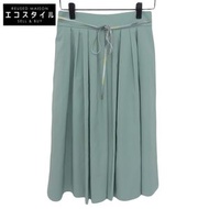 Blue Label Crestbridge 雙層輕薄防風半裙，成色極佳，女款，綠色，尺寸 36，1924 年製造