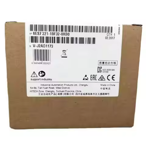 Original new SIMATIC S7-1200 central processing unit 6ES7221-1BF32-0XB0 programmable controller