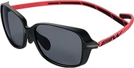 BW-030 BW-0301F Bunny Walk Polarized Sunglasses Matte Black/Red SMOKE