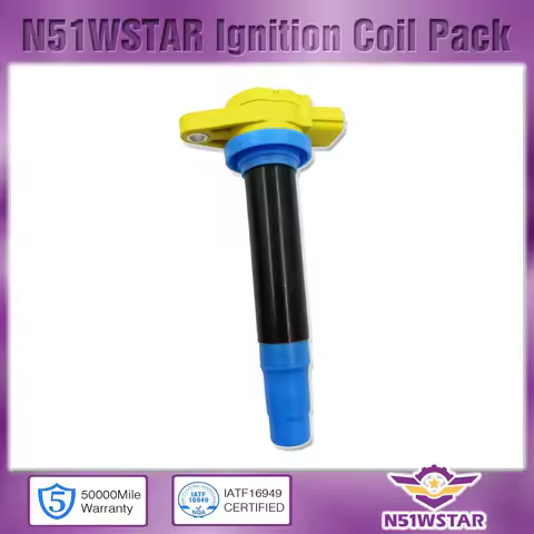 N51WSTAR 1PC Peformance IGNITION COIL PACKS COMPATIBLE WITH Nissan Sentra L4 1.8L OG18DE 2000 2001 F