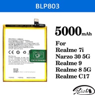 BLP803 Battery For OPPO Realme 7i 8(5G) 9 C17 /Narzo 30 5G RMX3388 RMX3241 Battery Spare Parts