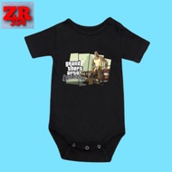 KATUN GTA SAN ANDREAS BABY JUMPER PLAYSTATION PS GAME T-SHIRT BABY CLOTHES AGED 0 - 12 MONTHS TO 1 Y