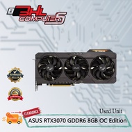 ASUS TUF Gaming RTX3070 GDDR6 8GB OC Edition Graphic Card (Used Unit)
